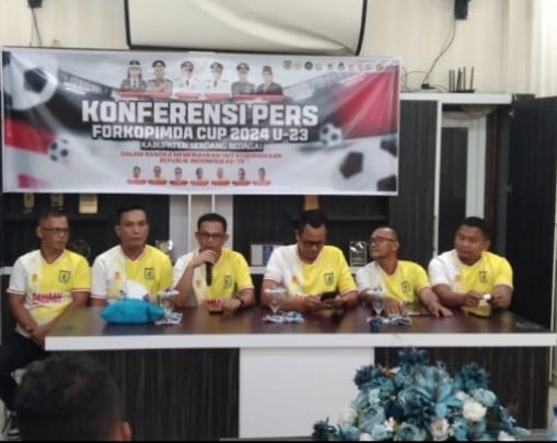  Ketua Panitia Sepak Bola Sergai Tekankan Pentingnya Forkopimda Cup 2024 U-23