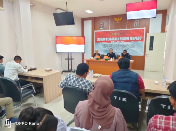  Polres Morowali Gelar Pelatihan Penegakan Hukum Terpadu Pilkada 2024