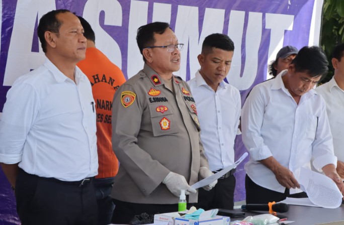  Satnarkoba Polres Sergai Tangkap Pemilik Sabu dan Ekstasi