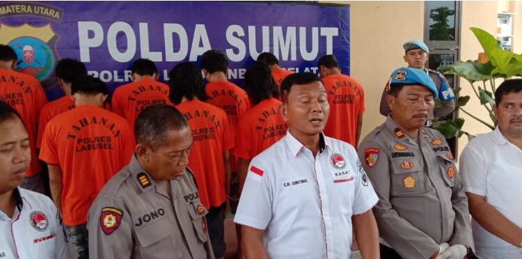  Ratusan Gram Sabu-Sabu Berhasil Disita Satres Narkoba Polres Labusel