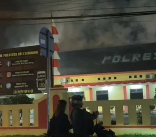  Mako Polresta Deli Serdang Kebakaran