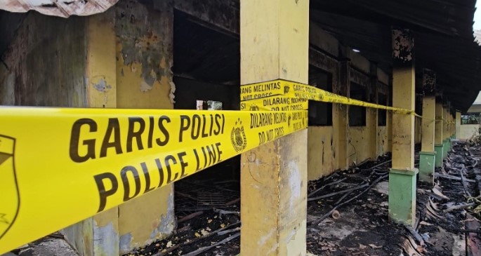  Gedung SMPN 20 Medan Ludes Terbakar, Murid Diliburkan