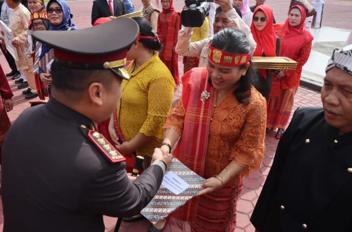  Kapolresta Deli Serdang Hadiri Upacara Peringatan Hari Kemerdekaan RI Ke-79