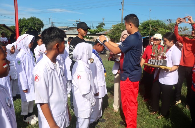  Wabup Sergai Lantik Dokter Kecil dan Buka Acara Gerakan Kebugaran Jasmani 2024