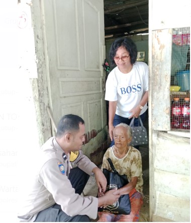  Polres Sibolga Salurkan Tali Asih Dalam Rangka Hari Juang Polri