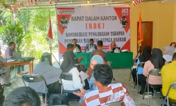  Bawaslu Morowali RDK Dengan Panwascam se-Kabupaten Morowali, Bahas Konsolidasi Pengawasan Tahapan Pilkada 2024