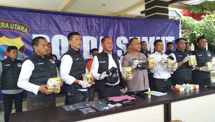  Polres Sergai Ringkus Bandar Sabu di Labuhanbatu