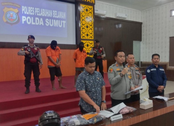  Polres Pelabuhan Belawan Tangkap Pelaku Rudapaksa Terhadap Anak di Bawah Umur