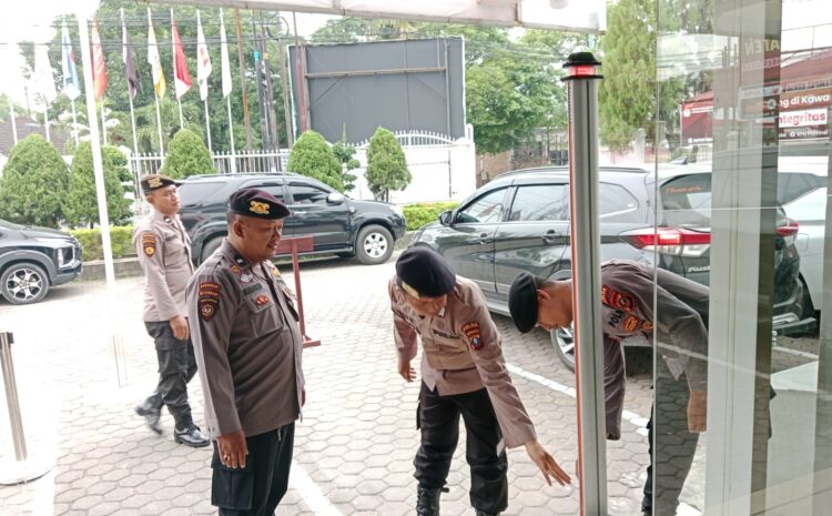  Polda Sumut Berikan Pengamanan di KPU dan Bawaslu Cegah Potensi Gangguan