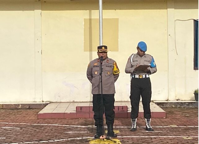  Begini Atensi Wakapolres Pakpak Bharat Kepada Personilnya