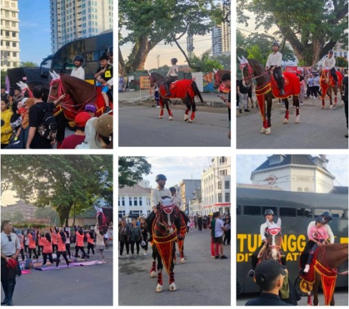  Polda Sumut Sediakan Makanan dan Cemilan di Acara Car Free Day