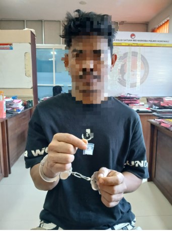  Satres Narkoba Polres Morowali Berhasil Tangkap Pengedar Sabu Desa Keurea