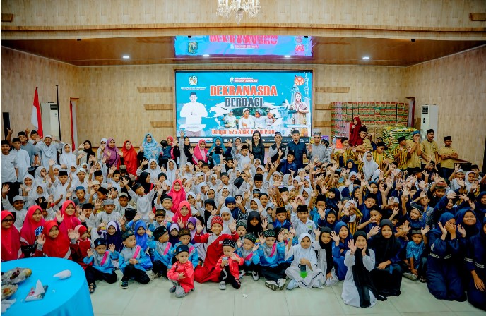  Syukuran MFF 2024 Sukses, Dekranasda Kota Medan Berbagi dengan 525 Anak Yatim Piatu