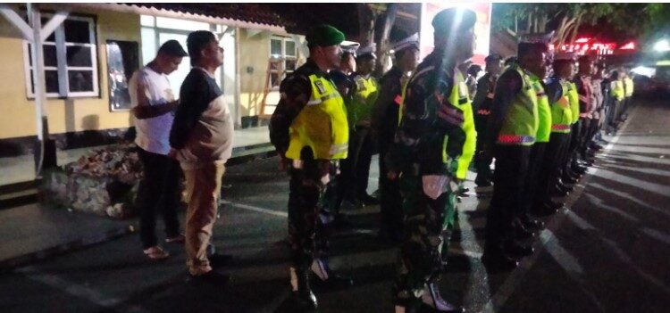  Tingkatkan Patroli Gabungan TNI-POLRI, Antisipasi Gangguan Kamtibmas