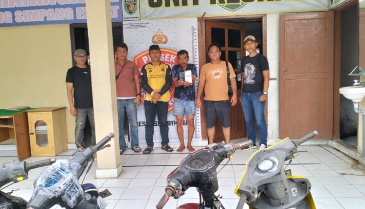  Reskrim Polsek Simpang Empat Berhasil Temukan Barang Bukti Hasil Kejahatan