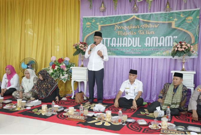  Tingkatkan Iman dan Taqwa, Bupati Asahan Ikuti Pengajian Akbar Attahadul Amam