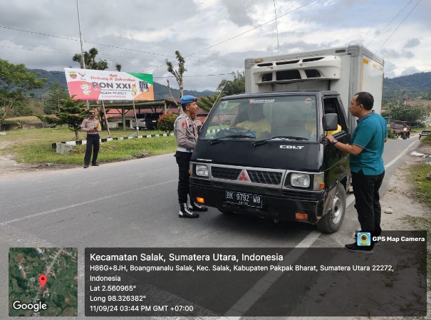  Polsek Salak Lakukan Deteksi Dini dan Antisipasi 3C Ciptakan Kamtibmas Kondusif