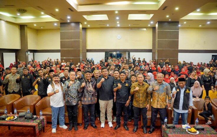  Hadir di Milad Pendawa, Bobby Nasution Disambut Antusias