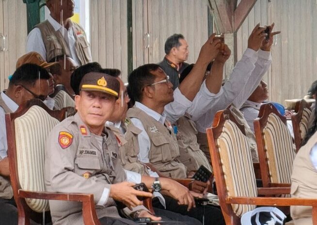  Polsek Salak Kawal Pengamanan Kunker Bupati Dan Wakil Bupati Pakpak Bharat Serta SKPD