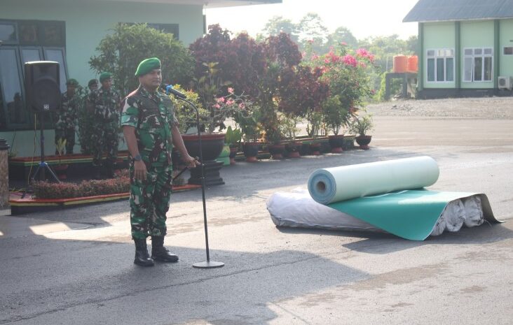  Majukan Olahraga Bulu Tangkis Kabupaten Morowali, Letkol Inf Alzaki Support Fasilitasi Karpet Standar Nasional