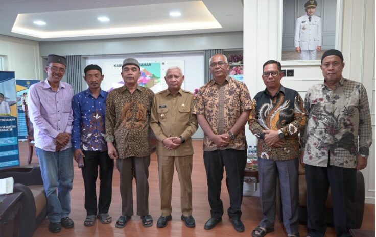  Audiensi Dengan Bupati, Yayasan Karya Bersama Lestari Minta Dukungan Renovasi Masjid