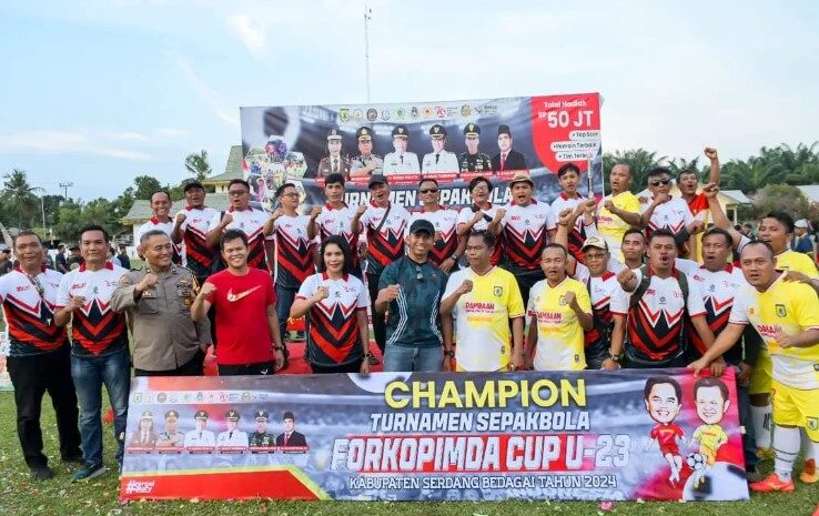  Mutiara FC Firdaus Juara Forkopimda Cup Sergai 2024