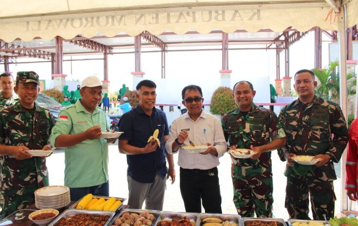  Sambut Hut Ke-79 TNI, Makan Gratis  Bagi OPD Morowali Digelar