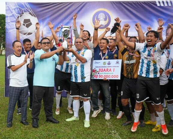  Turnamen Sepak Bola Korpri Tahun 2024 Berakhir, Langkat Boyong Piala Bobby Nasution, ASN di Sumut Kompak Dalam Kolaborasi