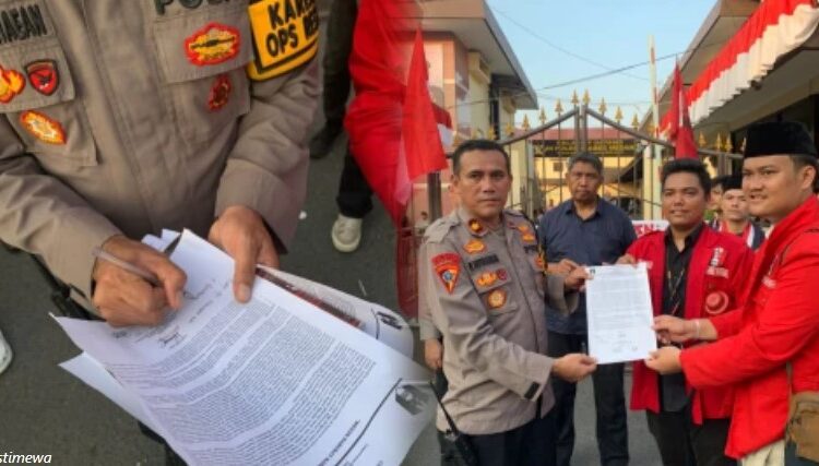  Sambut Kapolrestabes Baru, GMNI Medan: Semoga Bukan Agenda Politik Semata