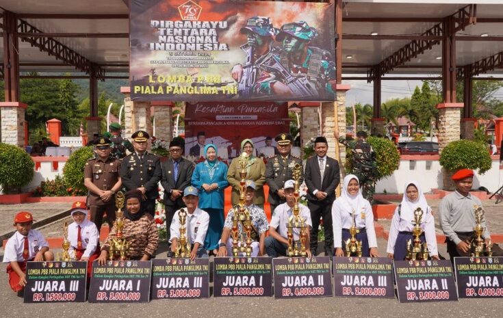  Total Hadiah 69 Juta Rupiah Dibagikan Juara Lomba PBB Tingkat SD, SMP, dan SMA di Morowali