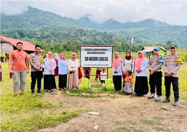  Polsek Bahodopi Sambangi Dusun Terjauh, Berikan Edukasi Sambut Pilkada 27 November 2024