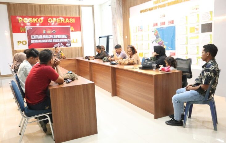  Polres Morowali Harapkan Tangan Jurnalis Ciptakan Cooling System di Pilkada Morowali 2024