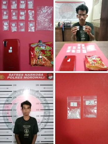  Polres Morowali Ungkap Kasus Narkotika di Bahomakmur, Dua Pelaku Ditangkap