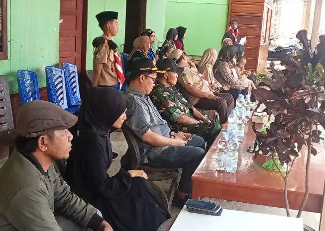  Babinsa Koramil 1311-02/BS Hadiri Kegiatan Pramuka di Pesanten Darul Muntazha