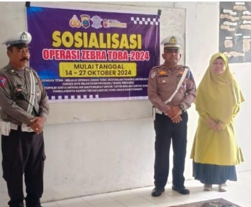  Polres Sergai Gelar Sosialisasi Tentang Lalu Lintas di Sekolah Yayasan Muhammadiyah