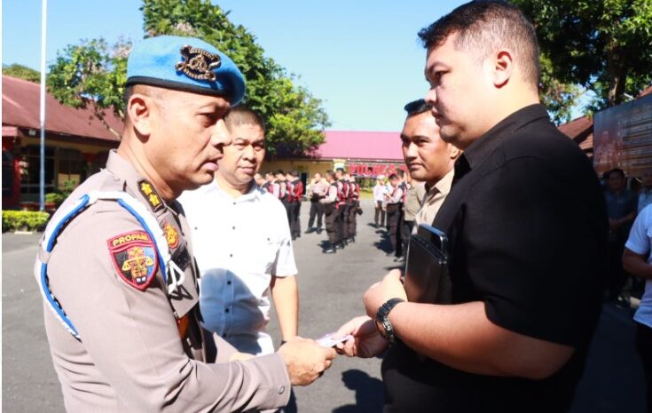  Propam Polda Sumut Gelar Gaktibplin Dadakan di Polres Binjai