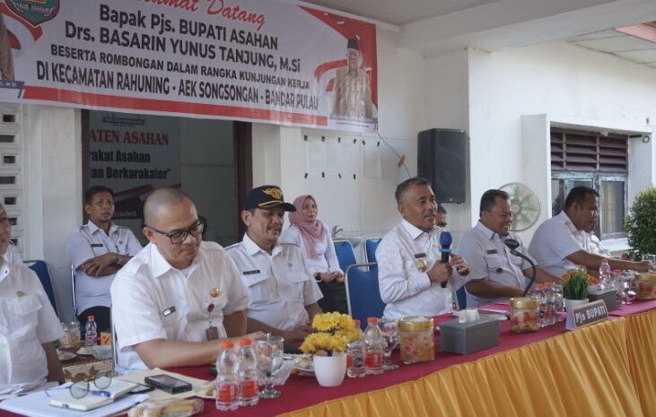  Pjs Bupati Asahan Melakukan Kunjungan Kerja Ke Kecamatan