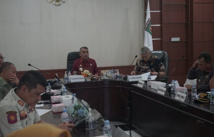  Pjs Bupati Asahan Pimpin Rapat Lanjutan Internal Desk Pilkada Tahun 2024