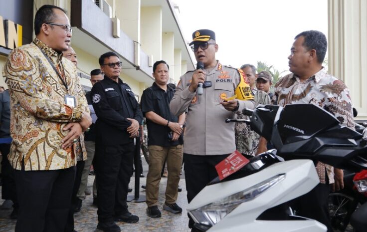  Hadiri Pemusnahan Barang Sajam dan Pengembalian Sepeda Motor Hasil Pencurian, Ini Kata Plt Wali Kota Medan