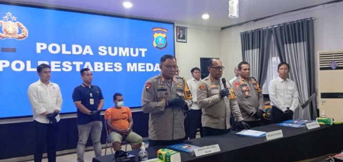  Polrestabes Medan Gagalkan Peredaran Narkotika, Satu dari Dua Pelaku Ditembak