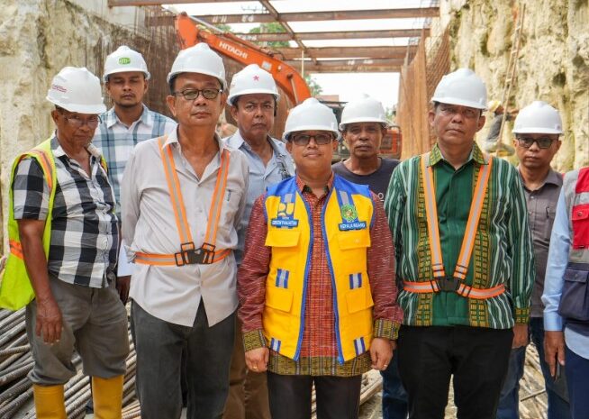  Target Siap Desember, Pembangunan Underpass HM Yamin Sudah 81,7 Persen