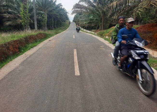  Jalan Bantan-Bukit Cermin di Dolokmasihul Kini Mulus, Bukti Nyata Komitmen Pembangunan Infrastruktur