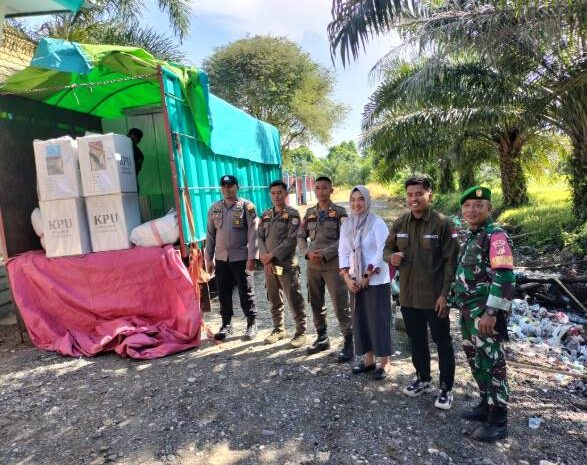  Polres Morowali Pastikan Keamanan Distribusi Logistik Pilkada Tahun 2024 Menuju Bungku Barat, Bumi Raya dan Wita Ponda