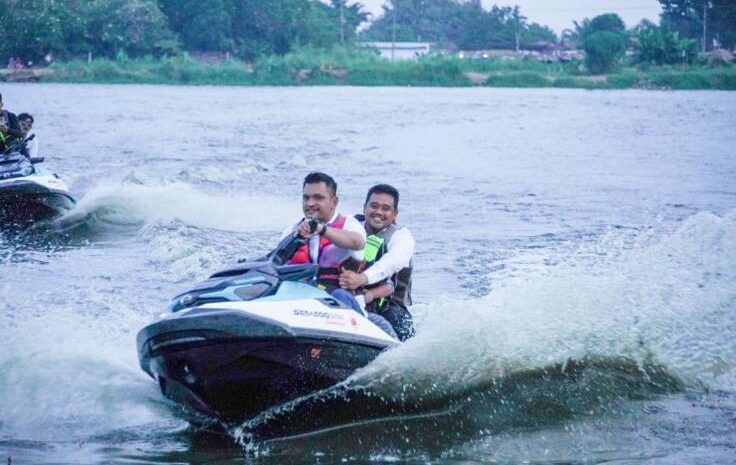  Resmikan Taman Kolam Retensi Martubung, Bobby Nasution: Jaga & Gunakan untuk Kegiatan Positif