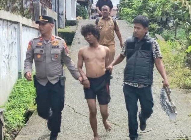  Kapolsek Tuntungan Tangkap Langsung Pelaku Pengancaman Anak Terhadap Ibu