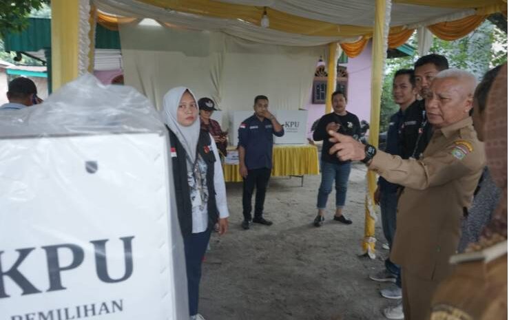  Bupati Asahan Kembali Tinjau Persiapan Pemilu 2024 di Kecamatan