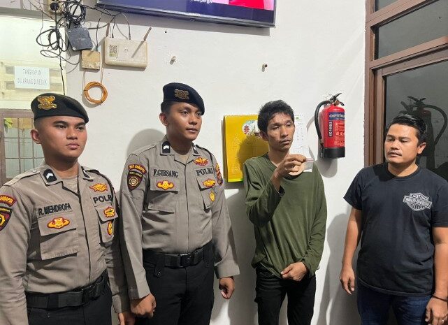  Polrestabes Medan Tangkap Bandar Narkoba Saat Patroli