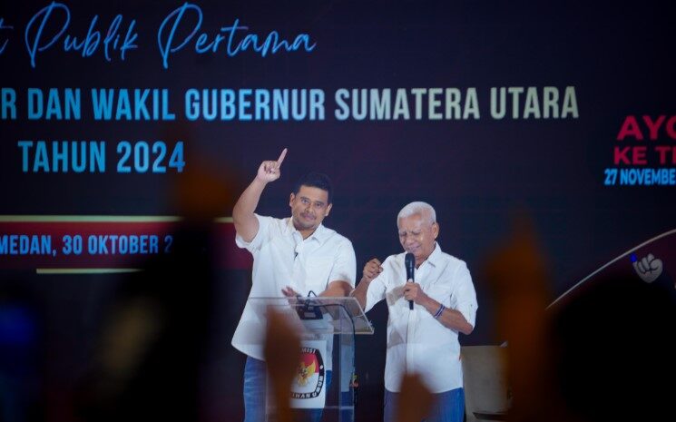  Survey Litbang Kompas: Bobby Nasution Ungguli Edy Rahmayadi di Pilgub Sumut