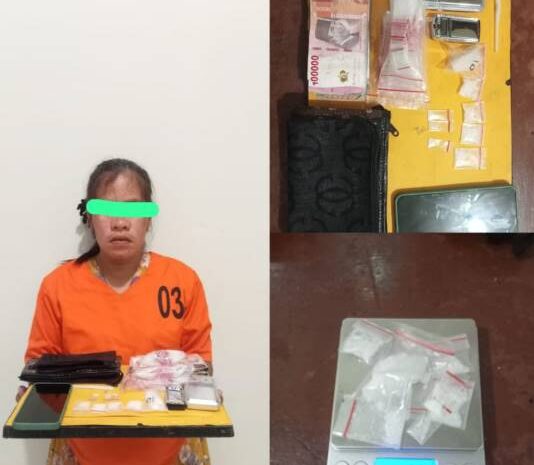  Wanita Pengedar Narkotika Dibekuk Polres Padangsidimpuan, Barbut Sabu 15,05 Gram