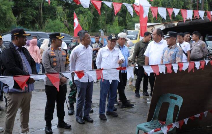  Bupati Asahan Tinjau Pilkada Serentak Tahun 2024